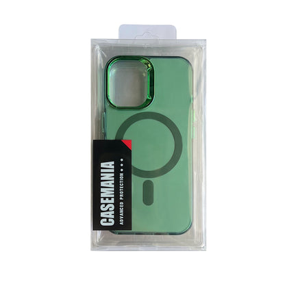 Apple iPhone 15 Hülle - Grün - Fusion-Armor-MagSafe-Backcover