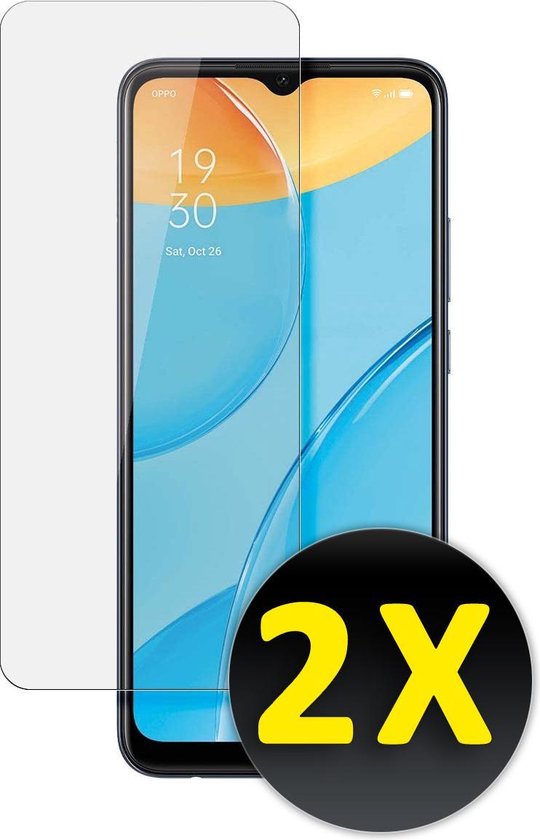 Oppo A15s / A15 Screenprotector - Tempered Glass - 2 Stuks