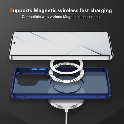 Samsung Galaxy S26 Ultra Hülle - Dunkelblau - Carbon MagSafe Back Cover