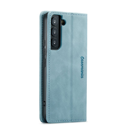 Samsung Galaxy S24 Plus Hoesje - Aqua Blue - Dunne Bookcase