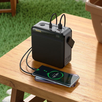 Hoco Powerbank 80.000mAh met Handvat - Zwart