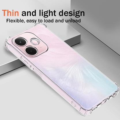 Oppo A5 Pro 5G Hoesje - Transparant - Anti-Shock Back Cover