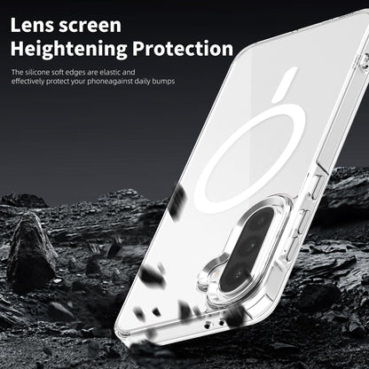 Samsung Galaxy S25 FE Hülle - Transparent - Stoßfestes MagSafe-Backcover