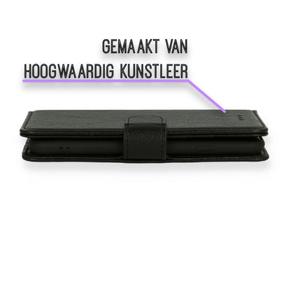Samsung Galaxy S9 Hoesje - Zwart - Luxe Bookcase