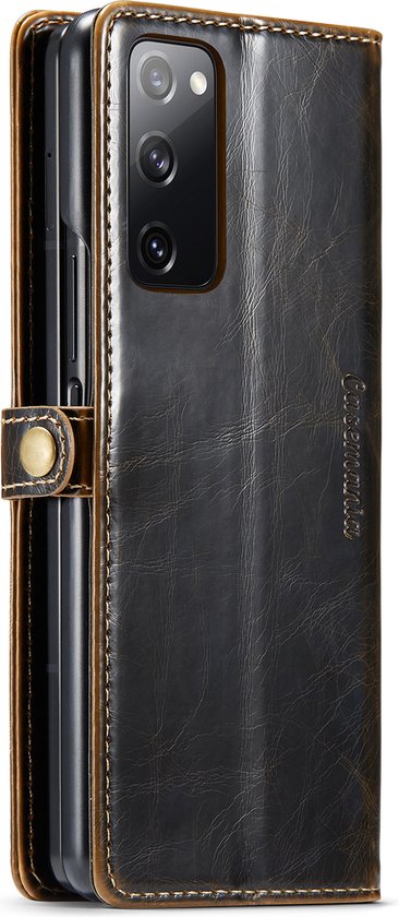 Étui pour Samsung Galaxy Z Fold 2 - Brun Cognac - Étui portefeuille
