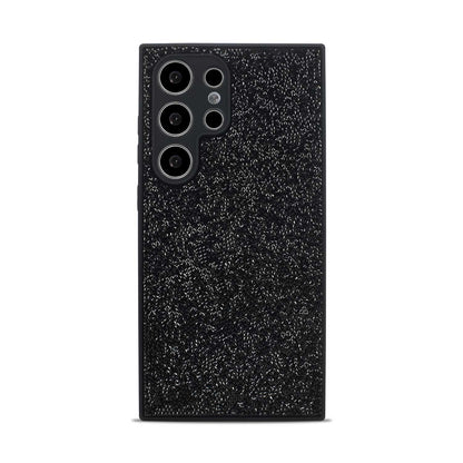 Samsung Galaxy S22 Ultra Hoesje - Zwart - Diamant Glitter Back Cover