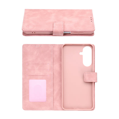 Samsung Galaxy A57 Hoesje - Pale Pink - Portemonnee Bookcase