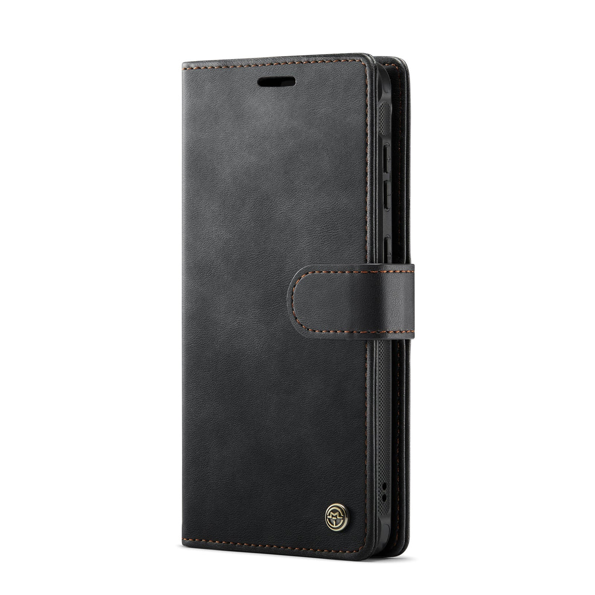 Samsung Galaxy S25 Edge Case - Charcoal Gray - Luxury 2-in-1 MagSafe Wallet Case