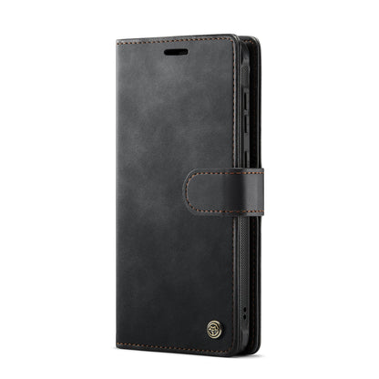Samsung Galaxy S25 Edge Case - Charcoal Gray - Luxury 2-in-1 MagSafe Wallet Case