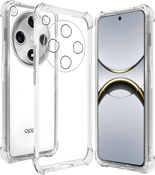 Oppo Find X9 Ultra Hoesje - Transparant - Anti-Shock Back Cover