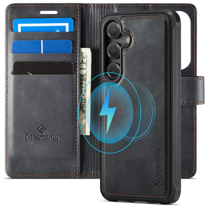 Samsung Galaxy S26 Plus Hoesje - Charcoal Gray - 2 in 1 MagSafe Bookcase