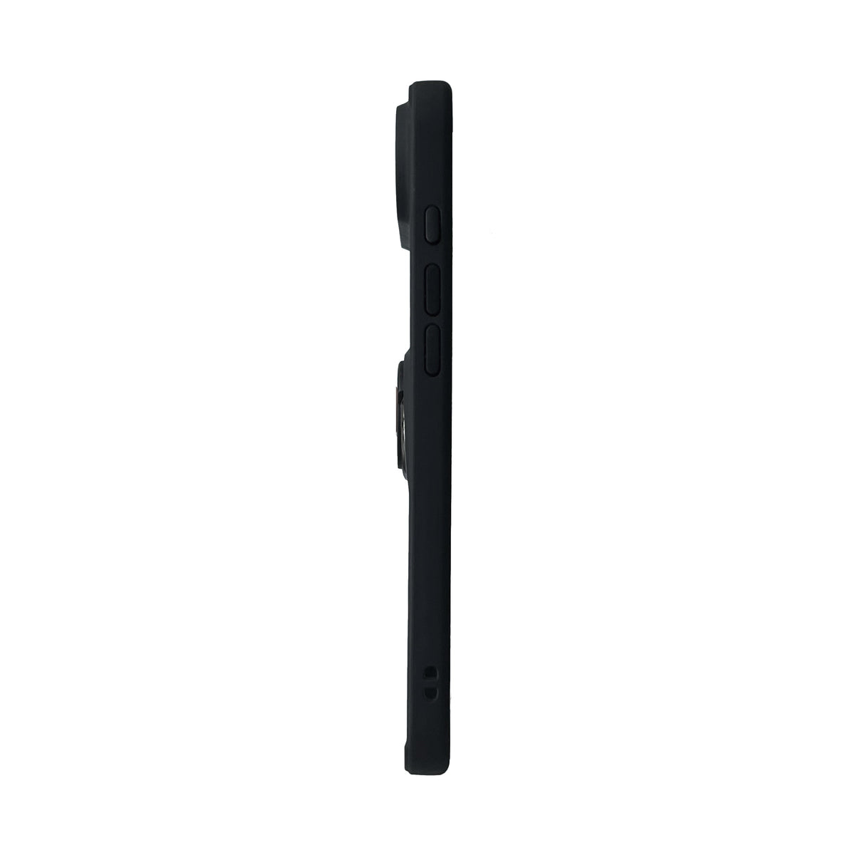 Apple iPhone Air Hoesje - Zwart - Ring Kickstand MagSafe Back Cover