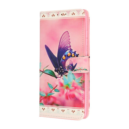 Samsung Galaxy A35 Hoesje - Vlinder - Portemonnee Bookcase
