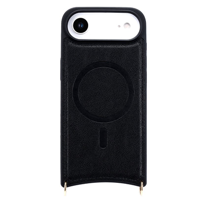 Apple iPhone Air Hülle - Schwarz - CM Amsterdam Backcover mit Handykette