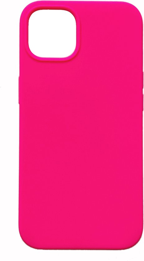 iPhone 13 Mini Hoesje - Roze - Liquid Siliconen Back Cover