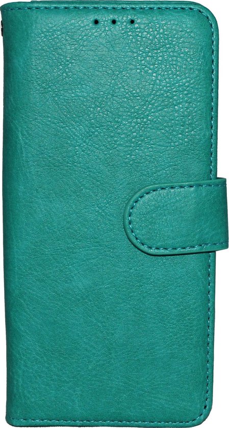 Apple iPhone 12 Hoesje - Turquoise - Luxe Bookcase
