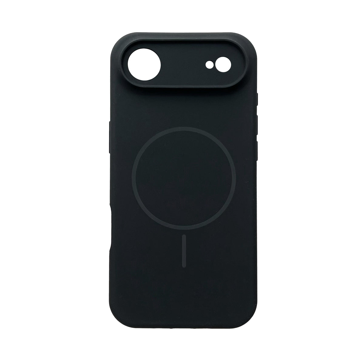 Apple iPhone Air Hülle - Schwarz - Liquid-Silikon-MagSafe-Backcover