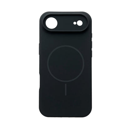 Apple iPhone Air Hülle - Schwarz - Liquid-Silikon-MagSafe-Backcover