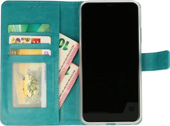 Samsung Galaxy M51 Hoesje - Turquoise - Bookcase