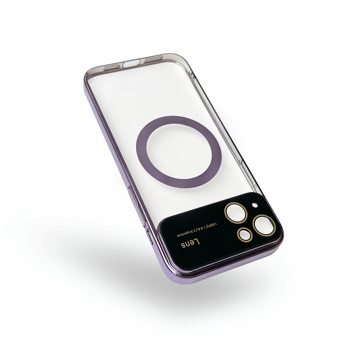 Apple iPhone 15 Hoesje - Paars - Siliconen MagSafe Back Cover met Camerabescherming