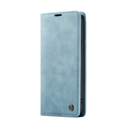 iPhone 15 Hoesje - Aqua Blue - Dunne Bookcase