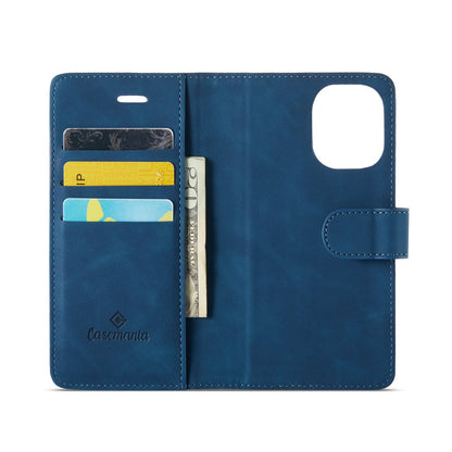 Apple iPhone 16 Case - Navy Blue - 2-in-1 Wallet Case