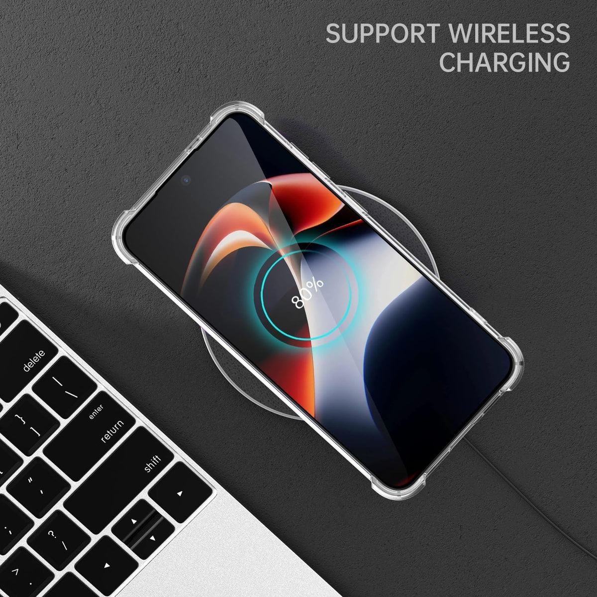 Samsung Galaxy S25 Hoesje - Transparant - Anti-Shock Back Cover