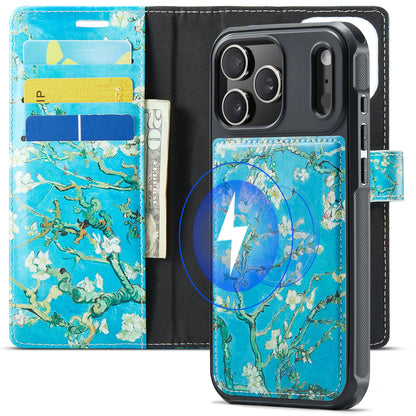 Apple iPhone 18 Pro Hülle - Mandelblüte - Kunst Print 2-in-1 MagSafe Klapphülle mit Kartenfach