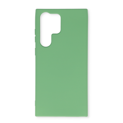 Samsung Galaxy S23 Ultra Hoesje - Licht Groen - Siliconen Back Cover