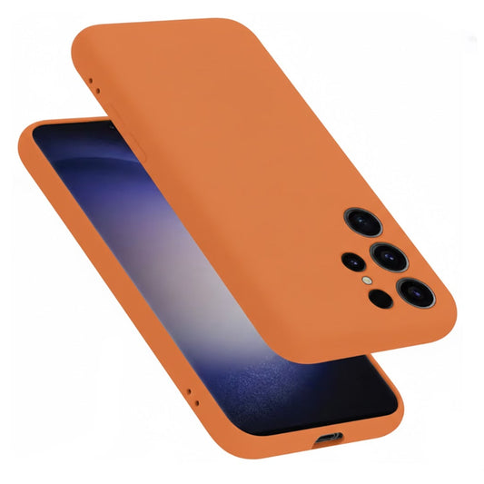 Samsung Galaxy S26 Ultra Case - Orange - Liquid Silicone Back Cover