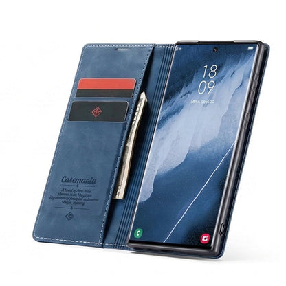 Samsung Galaxy S26 Ultra Case - Navy Blue - Slim Wallet Case
