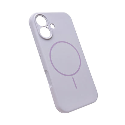 Apple iPhone 17 Hülle - Lila - Liquid-Silikon-MagSafe-Backcover