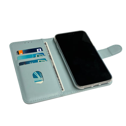 Samsung Galaxy S23 FE Hoesje - Licht Blauw - Bookcase