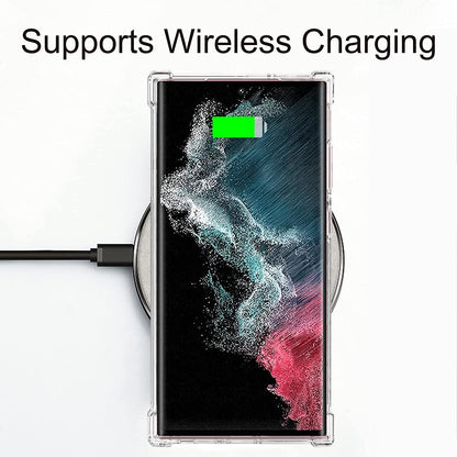 Samsung Galaxy S23 Ultra Hoesje - Transparant - Anti-Shock Back Cover