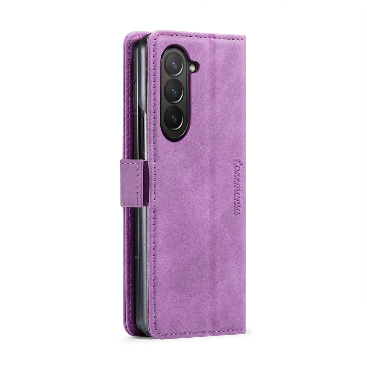 Samsung Galaxy Z Fold 5 Hoesje - Bright Lila - Bookcase