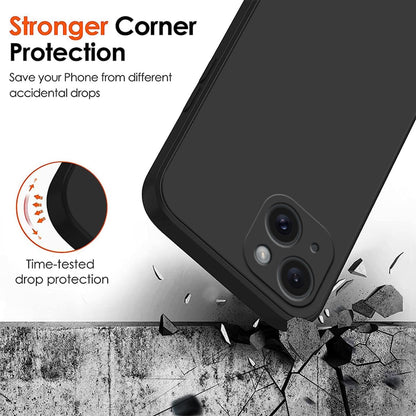 Motorola Moto G56 Hoesje - Zwart - Siliconen Back Cover