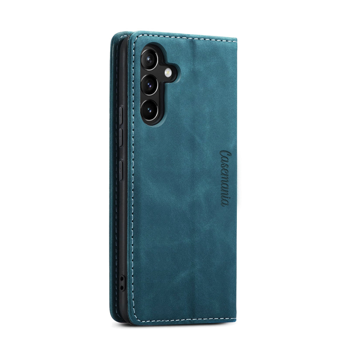 Samsung Galaxy S24 Plus Hoesje - Emerald Green - Dunne Bookcase