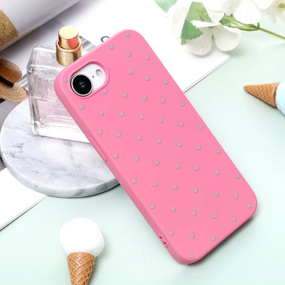 Apple iPhone 16e Case - Neon Pink - Hearts Back Cover