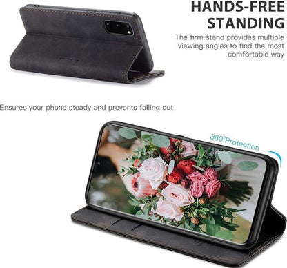 Samsung Galaxy S20 FE Hoesje - Charcoal Gray - Dunne Bookcase