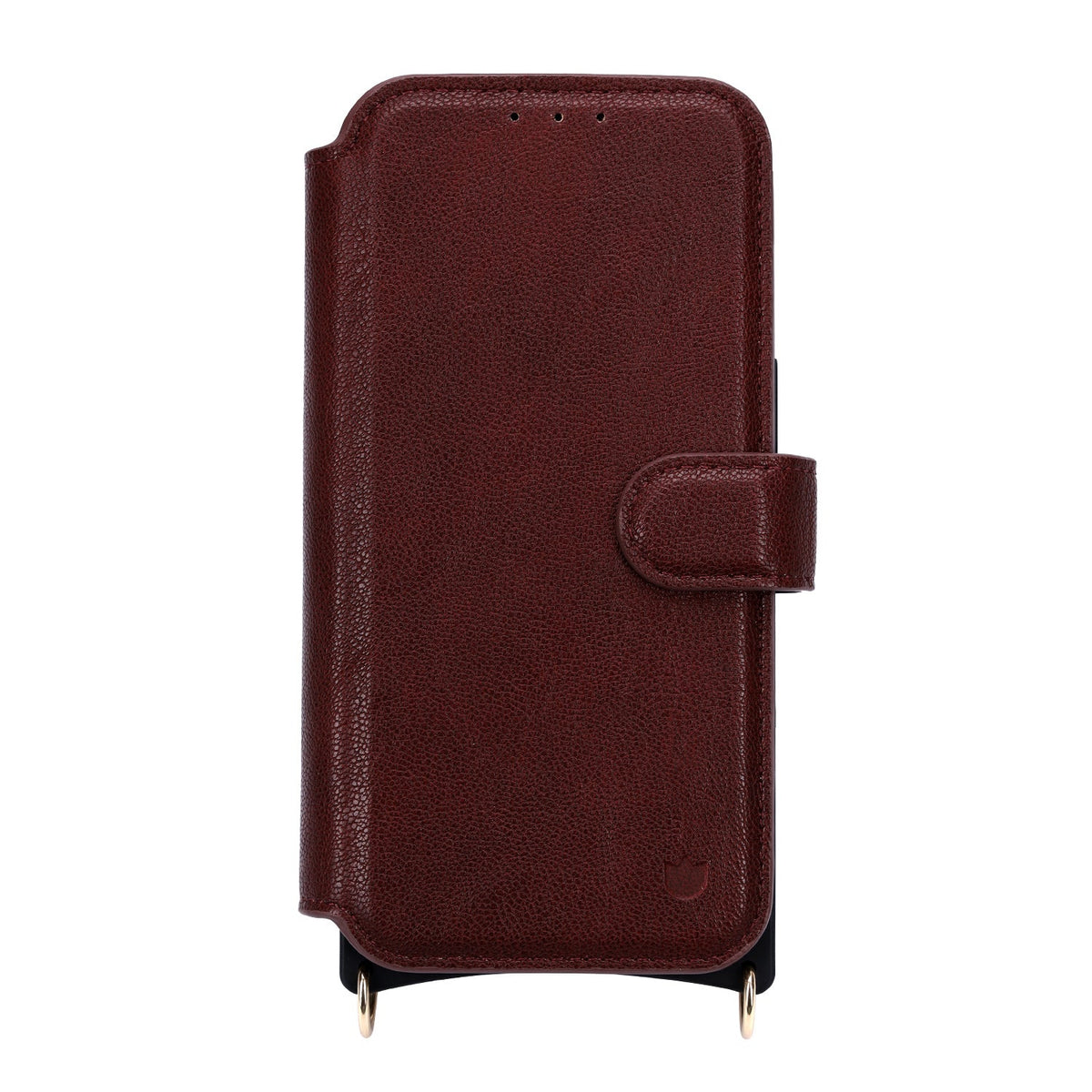 iPhone 16 Hoesje - Wijn Rood - CM Amsterdam Back Cover