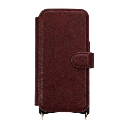 iPhone 16 Hoesje - Wijn Rood - CM Amsterdam Back Cover