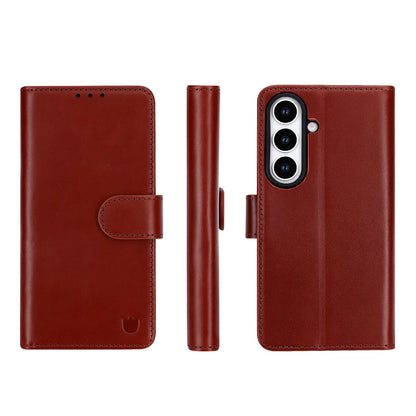 Étui Samsung Galaxy A57 - Marron Châtaigne - Housse en Cuir Véritable