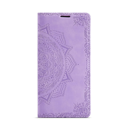 Samsung Galaxy A54 5G Hoesje - Bright Lila - Mandala Dunne Back Cover