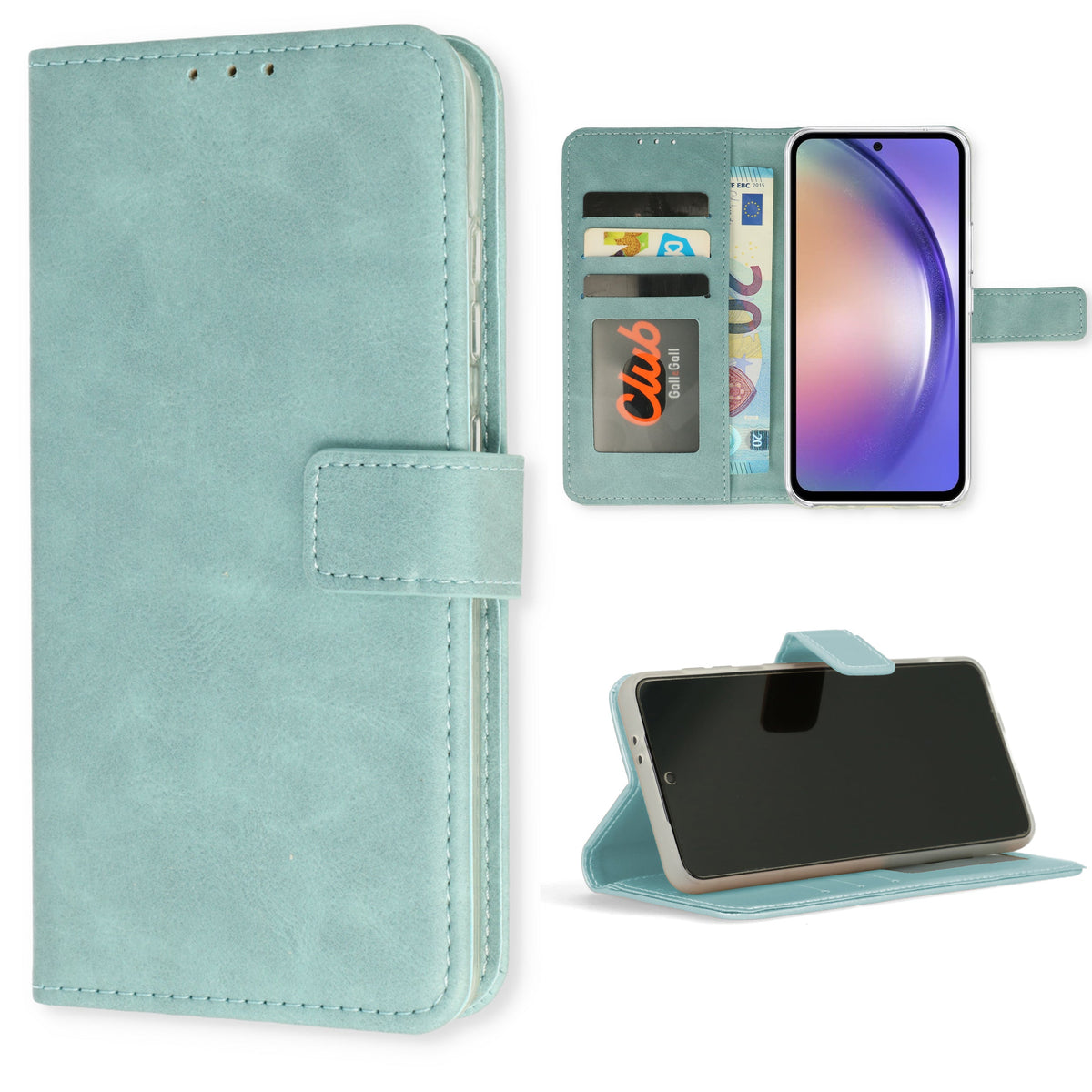 Samsung Galaxy S20 FE Hoesje - Licht Blauw - Bookcase