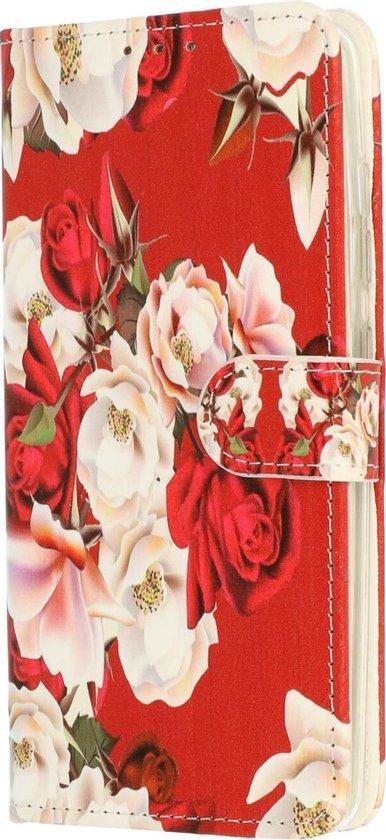 Samsung Galaxy S21 Ultra Hoesje - Rozen - Print Bookcase