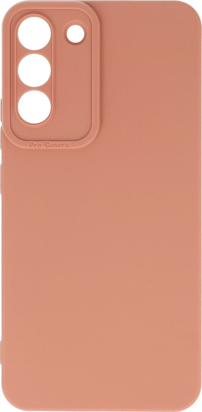 Coque Samsung Galaxy S22 Plus - Rose - Protection caméra en silicone - Étui arrière