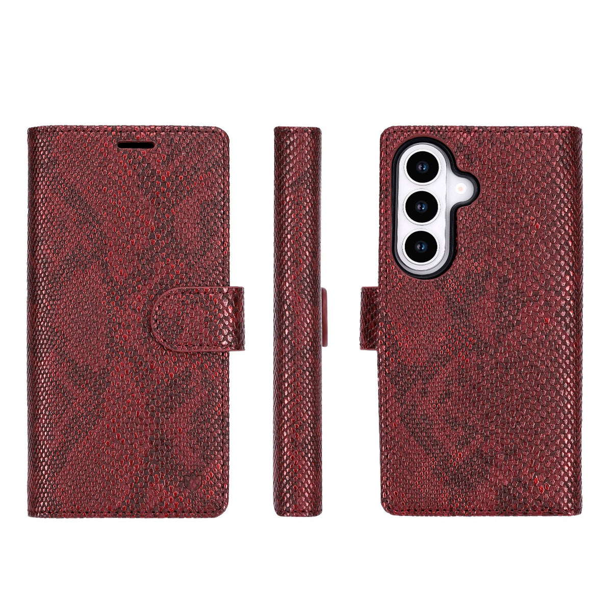 Samsung Galaxy S26 Case - Bordeaux - 2-in-1 MagSafe Wallet Case