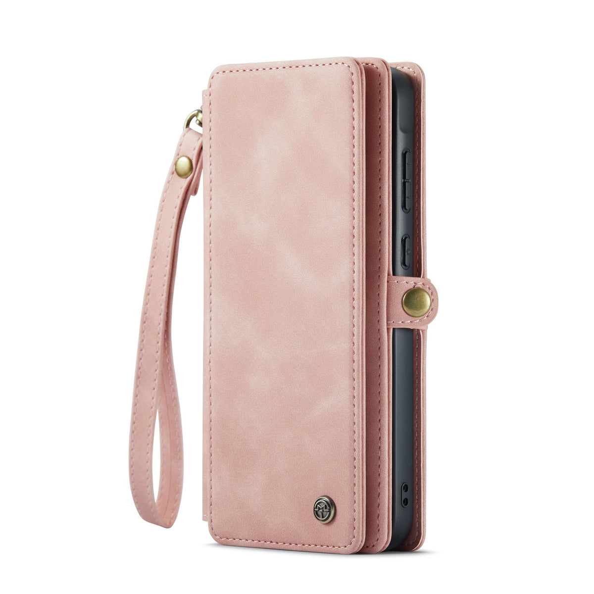 Samsung Galaxy S26 Ultra Hoesje - Pale Pink - 2 in 1 Bookcase met 10 Kaart Vakken