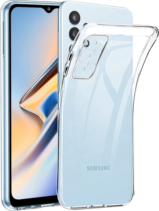 Coque pour Samsung Galaxy A13 4G - Transparente - Étui arrière en silicone