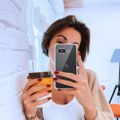 Google Pixel 9a Hülle - Transparent - Stoßfestes Backcover